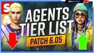 Valorant Agent Tier List – Best Characters for Patch 6.05