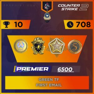 CS2 Premier Service Medal 2024 | Rating 6500 | Private Rank 30 [ Medal Soon ] Loyalty Badge | 5 Year Coin | Csgo Coin | First Email | Instant Delivery