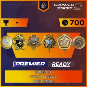 CS2 Premier Service Medal 2020, 2021, 2024 | Premier Ready | Steam Level 6 | Loyalty Badge | 5 Year Coin | Csgo Coin | Fresh Faceit | First Email | Instant Delivery